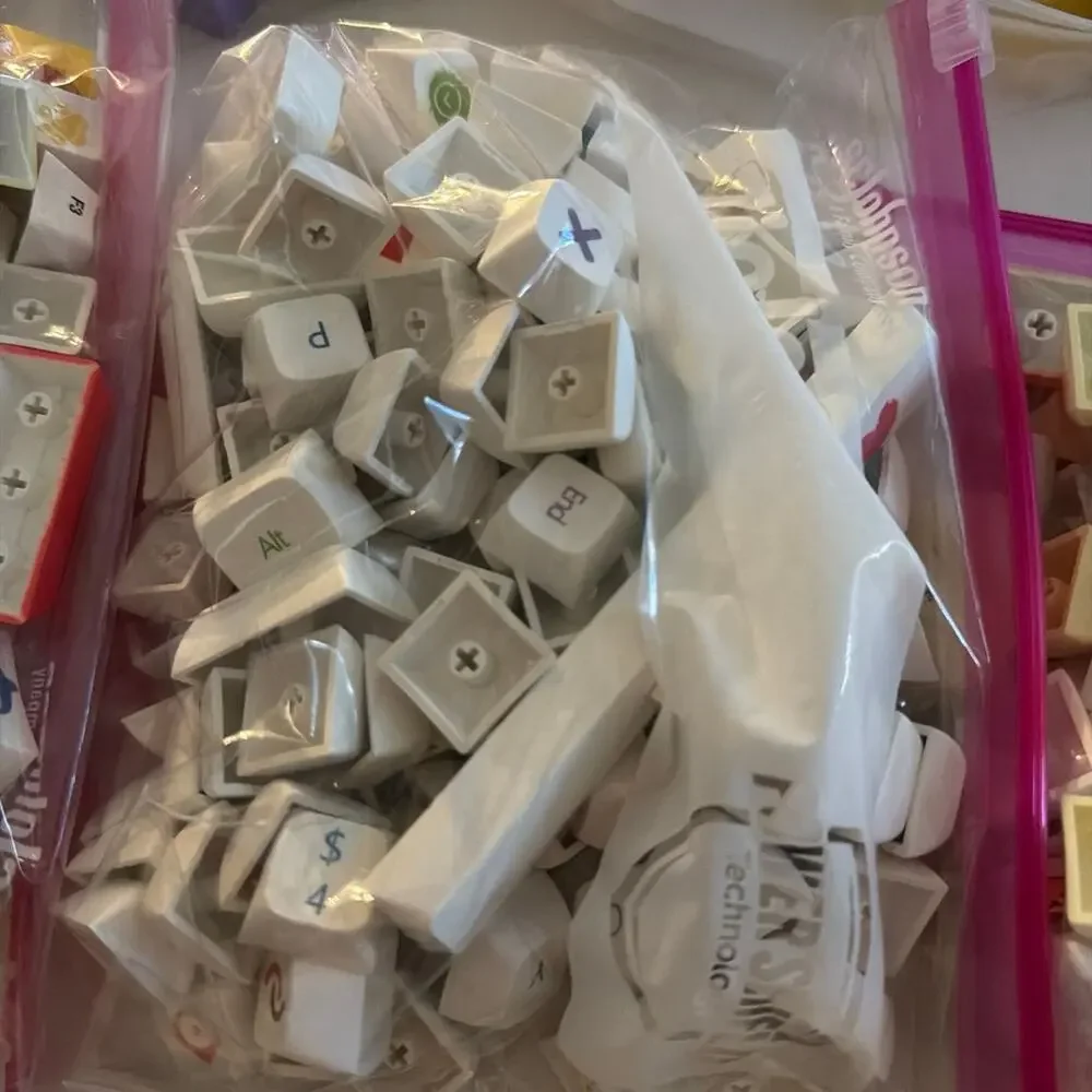 Lots of Keyboard Keycaps Craft Kit for Mechanical keyboards